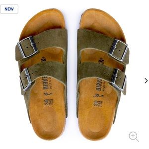 Brand New Thyme Suede Birkenstock Sandal
